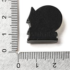 ハロウィーンテーマの漫画樹脂カボション  お化け屋敷/お城  21x20x6mm&nbsp;LS-CRES-D043-01C