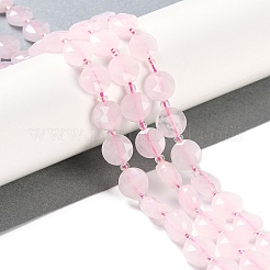Natural Rose Quartz Beads Strands&nbsp;G-N342-07
