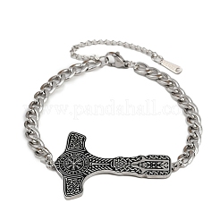 304 Stainless Steel Enamel Link Bracelets&nbsp;LS-BJEW-P356-01A-P