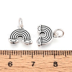 925 Sterling Silver Rainbow Charms&nbsp;STER-N016-66AS