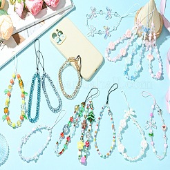 1Pc Glass Crystal Mobile Straps&nbsp;MOBA-SZ0001-22A