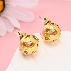 304 Stainless Steel Stud Earrings&nbsp;EJEW-G423-03G