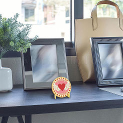 Iron Chanllenge Coin Display Stands&nbsp;ODIS-WH0030-370
