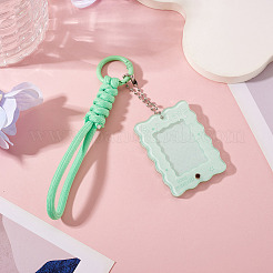 Polyester & Acrylic Photo Frame Keychains&nbsp;KEYC-TAC0030-11C
