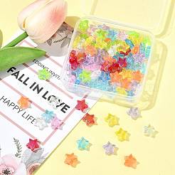 90Pcs 9 Colors Eco-Friendly Transparent Acrylic Beads&nbsp;TACR-FS0001-63