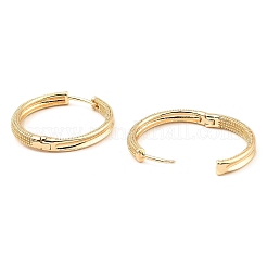 Brass Hoop Earrings&nbsp;EJEW-I289-03KCG