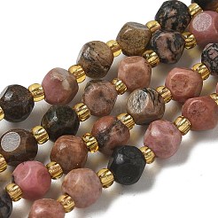 Natural Rhodonite Beads Strands&nbsp;G-K387-A15-01