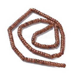 Synthetic Goldstone Heishi Beads Strands&nbsp;LS-G-A299-A03-01