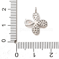Brass Rhinestone Pendants&nbsp;RB-CBAFDDC-02P