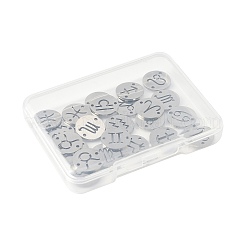 24Pcs 12 Styles 201 Stainless Steel Links/Connectors&nbsp;STAS-FS0001-98