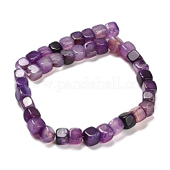 Natural Dragon Veins Agate Beads Strands&nbsp;G-NH0018-A01-01