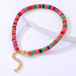 Electroplate Natural Mixed Gemstone Fkat Round Beads Bracelets for Women&nbsp;LY4678