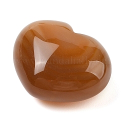 Natural Agate Love Heart Stone&nbsp;G-I367-03D