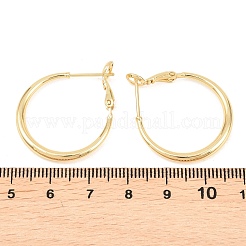 Brass Hoop Earrings for Women&nbsp;EJEW-A156-17A-G