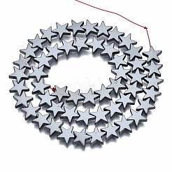 Non-magnetic Synthetic Hematite Beads Strands&nbsp;G-Q898-10mm