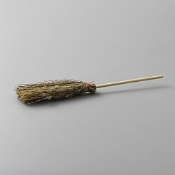Halloween Wood Mini Broom&nbsp;DJEW-WH0039-59