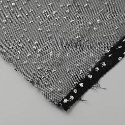 Polyester Silver Point Fabric&nbsp;AJEW-WH20006-90B