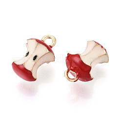 Fruit Alloy Enamel Charms&nbsp;X-ENAM-N062-06D