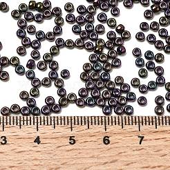 トーホー 8/0ラウンドビーズ  日本製シードビーズ  （メタリックアイリスパープル85)個  3mm  穴：1mm  約222個/10g&nbsp;X-SEED-TR08-0085