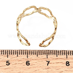 304 Stainless Steel Cuff Open Rings&nbsp;SA-CBA383B-02G