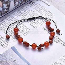 Adjustable Nylon Thread Braided Bead Bracelets&nbsp;BJEW-JB05475-03