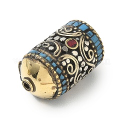 Handmade Tibetan Style Beads&nbsp;KK-Z157-05AG-01