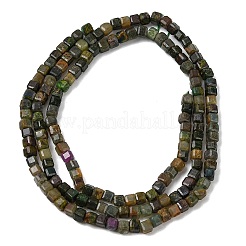Natural Fuchsite Beads Strands&nbsp;G-RM241221-K7