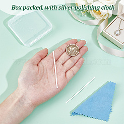 2Pcs 925 Sterling Silver Sheets&nbsp;FIND-BC0019-56B
