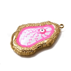 304 Stainless Steel Enamel Pendants&nbsp;SA-CBA27E8-06G