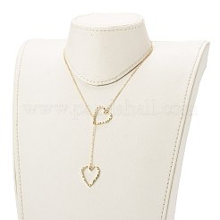 Rack Plating Alloy Lariat Necklaces&nbsp;NJEW-JN03492
