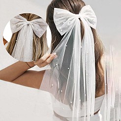 Bowkont Polyester Bridal Veils&nbsp;AJEW-WH20067-066P