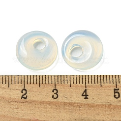 オパライトドーナツ/円周率ディスクチャーム  14~14.5x4mm  穴：4mm&nbsp;G-G142-02V