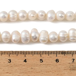 Natural Cultured Freshwater Pearl Beads Strands&nbsp;PEAR-L034-16A