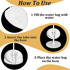 2Pcs PE Plastic Water Bag for Party Decor&nbsp;AJEW-CN0007-39B