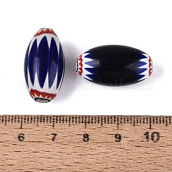 Handmade Millefiori Glass Barrel Beads&nbsp;LS-LA-N002-09F