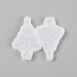 Christmas Tree Pendant Silicone Molds&nbsp;DIY-TAC0005-86