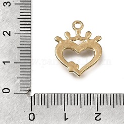 Alloy Micro Pave Clear Cubic Zirconia Pendants&nbsp;CU-CBA15BE-01G