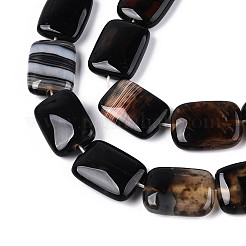 Natural Agate Beads Strands&nbsp;G-N356-03A-02