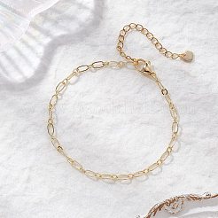 Brass Figaro Chains Bracelets for Women&nbsp;BJEW-JB12575