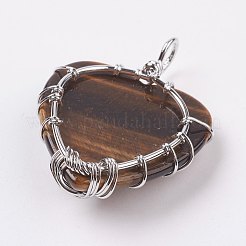 Natura Tiger Eye Pendants&nbsp;G-L480-05E
