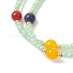 3Pcs Glass Seed Multi-strand Bracelets Bracelets for Women&nbsp;BJEW-JB12039