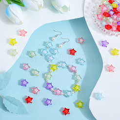 120Pcs Transparent Acrylic Beads&nbsp;TACR-SP0001-11A