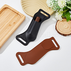 2個 2色 合成皮革 折りたたみナイフ保護ケース  ナイフシース  ミックスカラー  7.1x17.2x0.35cm  1pc /カラー&nbsp;FIND-HY0003-08