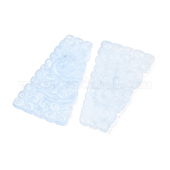 Dyed Natural Quartz Carved Pendants&nbsp;GG-CBA0022-14B