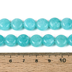 Dyed Natural White Jade Beads Strands&nbsp;G-T143-16F
