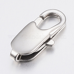 Tarnish Resistant 304 Stainless Steel Lobster Claw Clasps&nbsp;LS-STAS-K167-05P