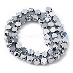 Electroplate Glass Beads Strands&nbsp;EGLA-L045-G-FP01
