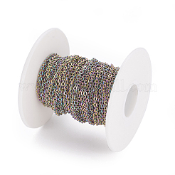 Ion Plating(IP) 304 Stainless Steel Cable Chains&nbsp;CHS-L021-010B