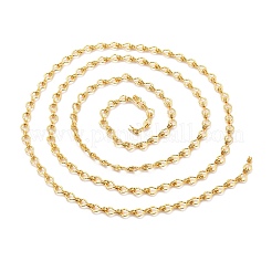 Brass Textured Ladder Chains&nbsp;CHC-C017-01-NR