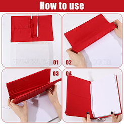 Polyester Book Cover&nbsp;OFST-WH0004-144C